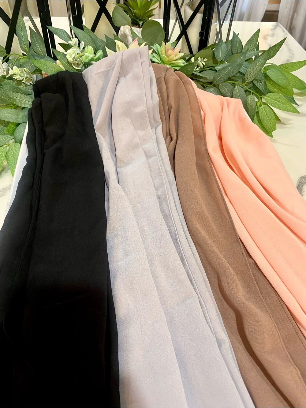 A Large Selection Of Hijabi Jane Chiffon Head or Neck Scarf/Shawl